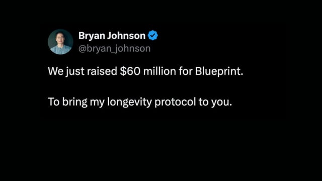 Bryan Johnsons Blueprint sammelt 60 Millionen Dollar ein: Einblick in das Longevity-Startup 2025
