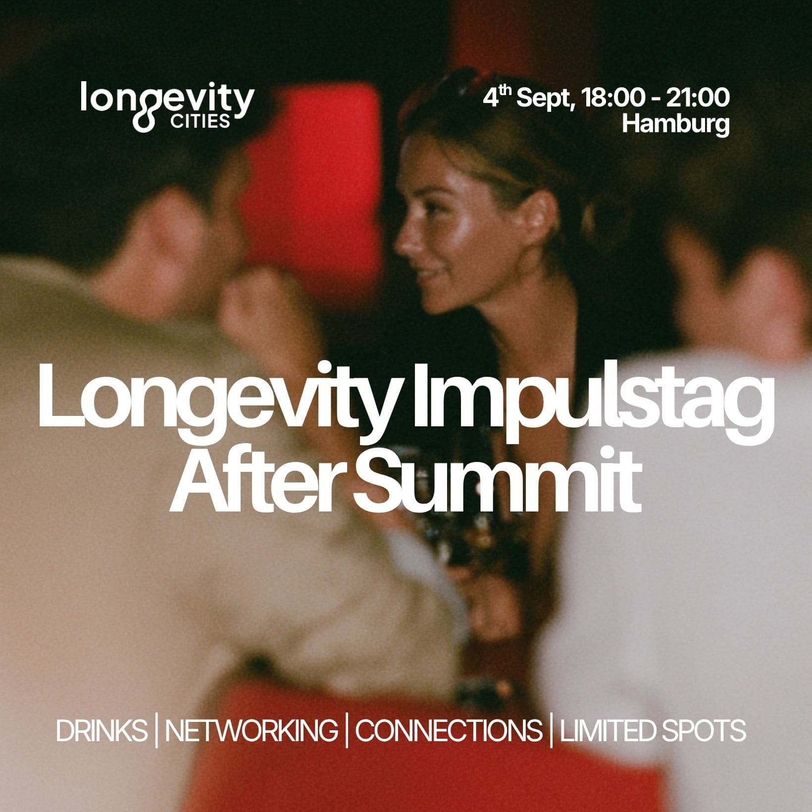 Longevity Impulstag After Summit: Drinks & Connections