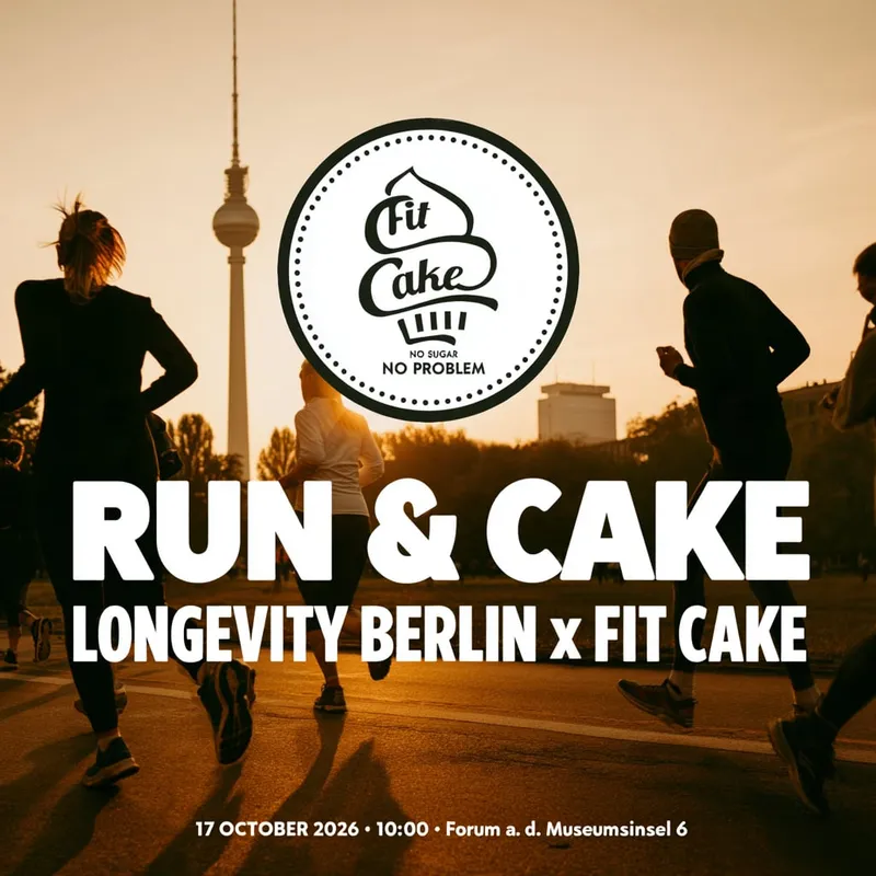 Run & Cake - Longevity Berlin x Fit Cake 🏃🍰