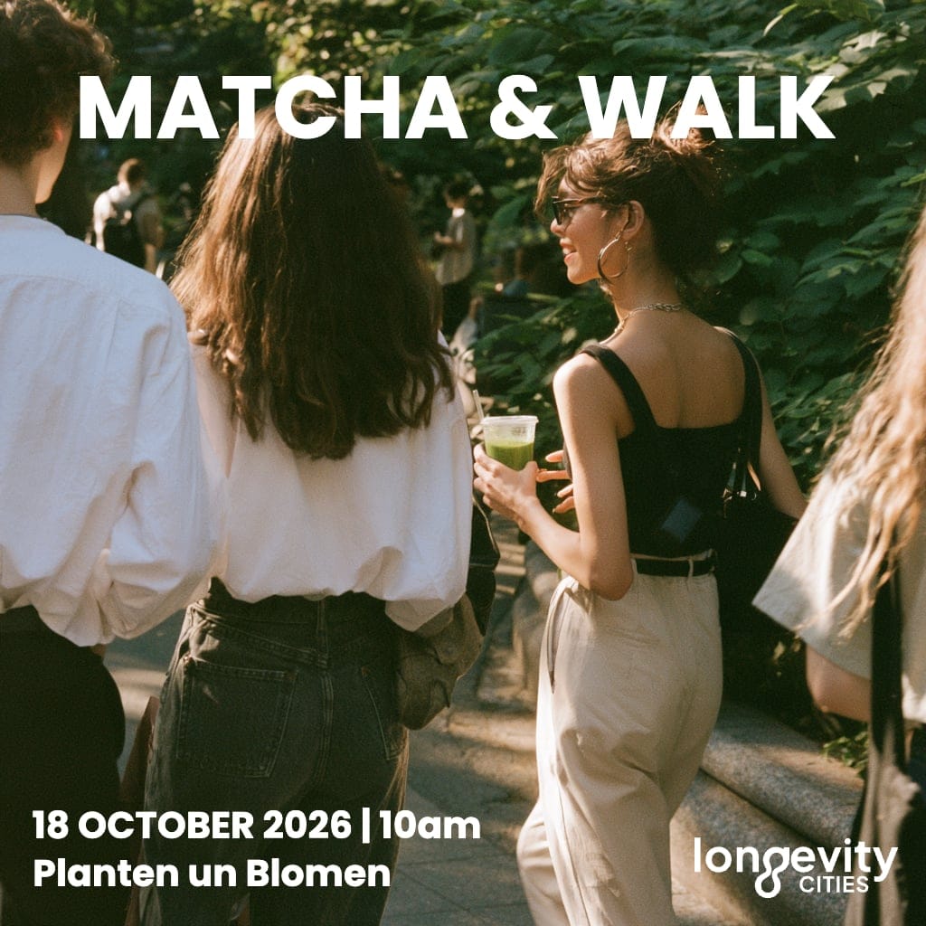 MATCHA & WALK | Longevity Hamburg in Planten & Blomen