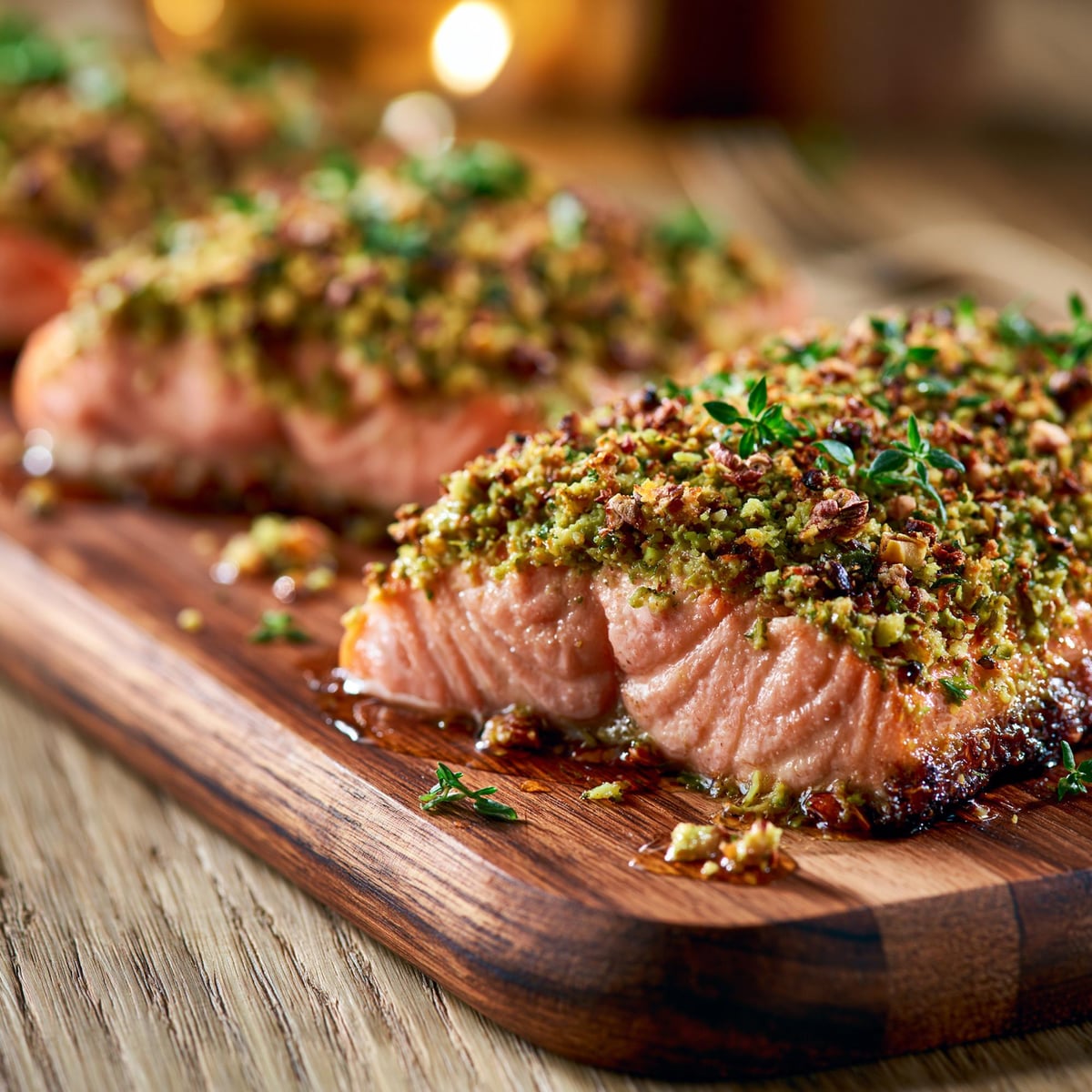 Pistachio Crusted Salmon